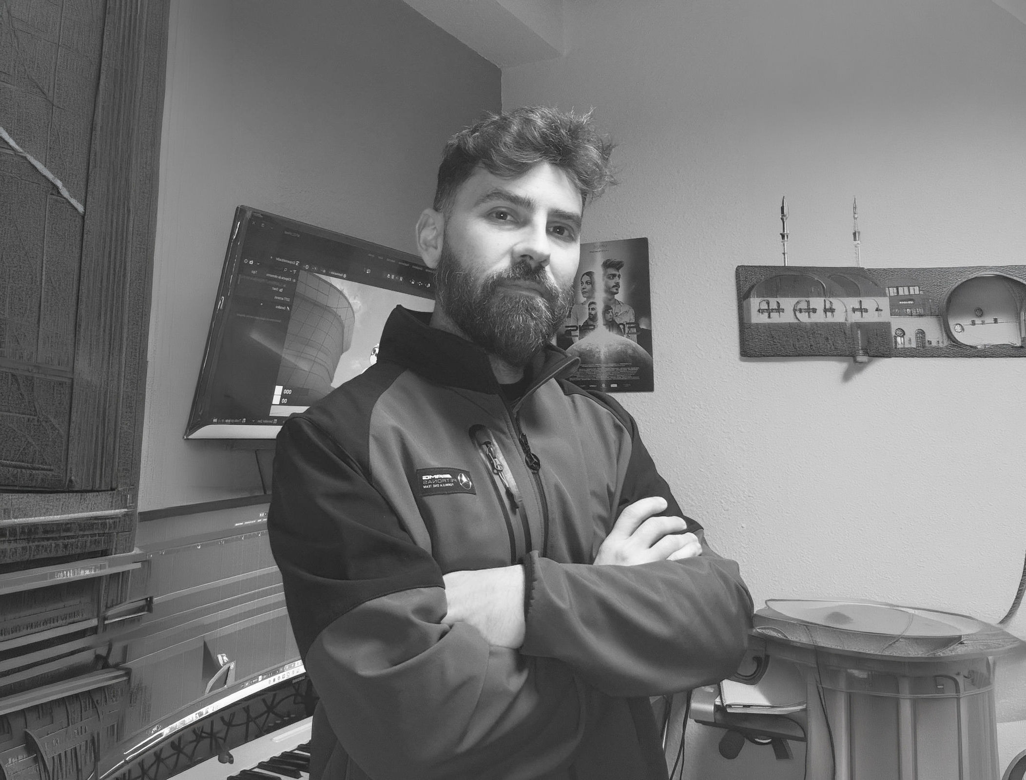 Jose Conejero logra medalla nos Global Music Awards por banda sonora creada para un estudo de Vigo