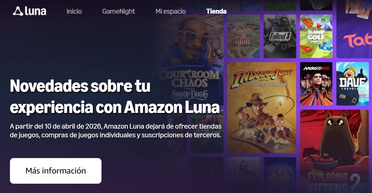 Amazon reestrutura o seu servizo de videoxogos na nube