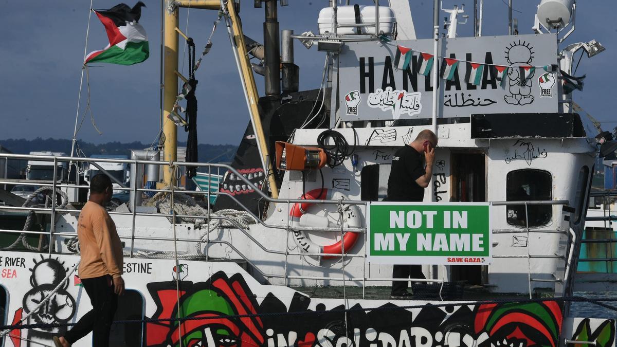 De Galicia a Gaza: dez galegos participan na flotilla solidaria cara a Palestina