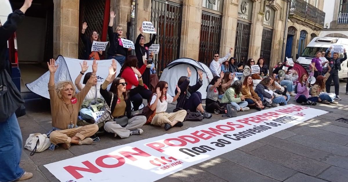 A patronal galega carga contra a loita do comercio téxtil que o Goberno de España ve "lexítima"