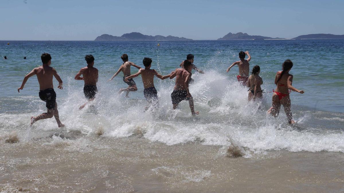 A Xunta activa o nivel vermello por calor no interior de Pontevedra