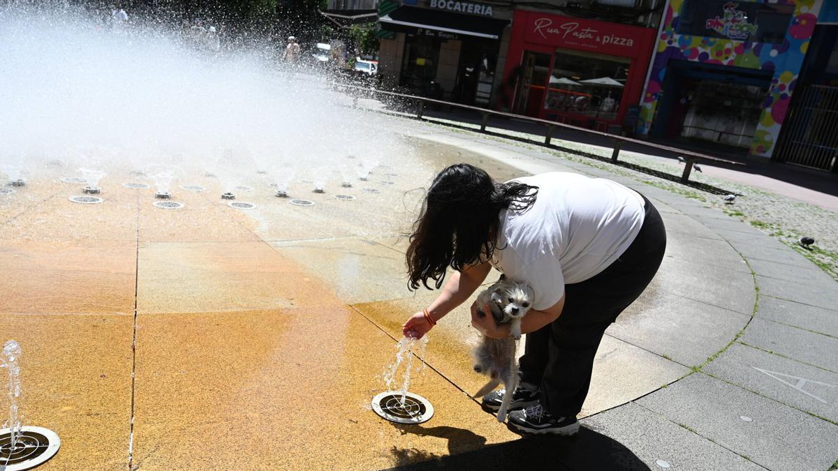 Pontevedra sitúase entre as zonas máis calorosas de España con máximas que rozan os 40 graos