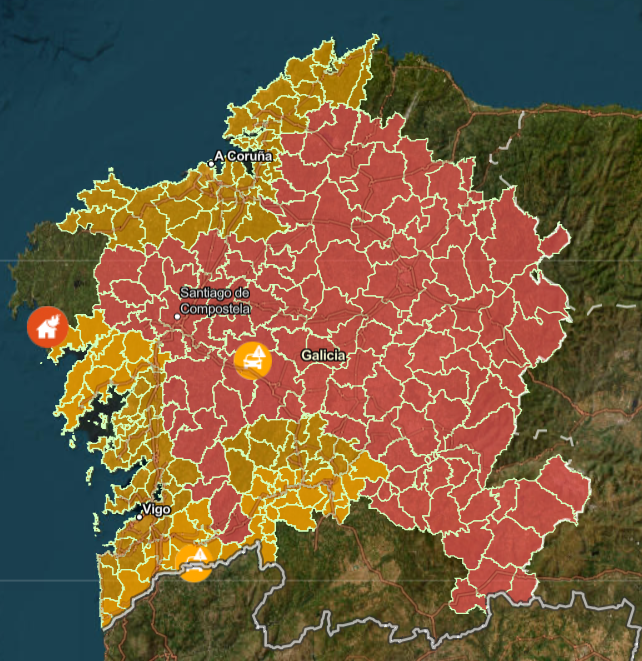 Seis mortes atribuíbles á calor nos primeiros días de xullo en Galicia