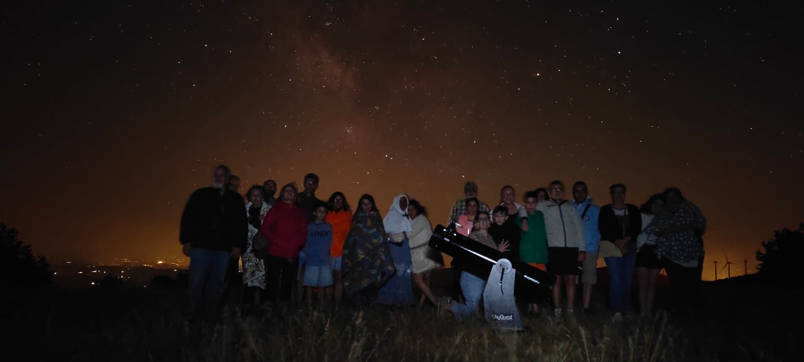 Prazo aberto de inscrición para unha nova cita astroturística en Chantada o 19 de xullo