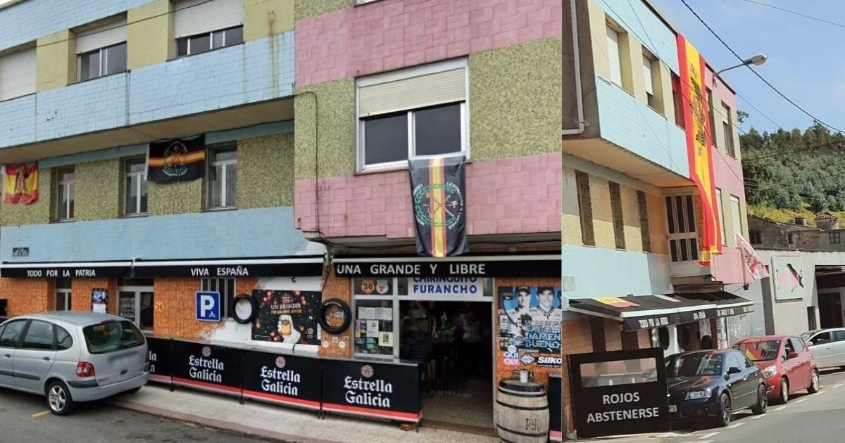 "Rojos abstenerse": denunciado o bar de Arteixo que leva anos facendo apoloxía franquista