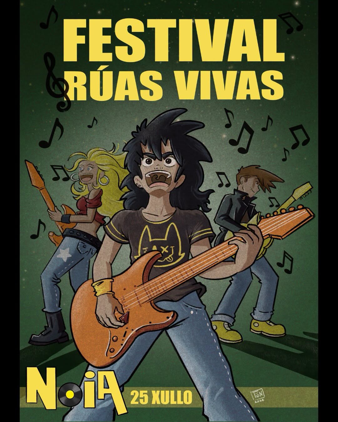 O Campo da Feira de Noia vibrará este 25 de xullo co Festival Rúas Vivas