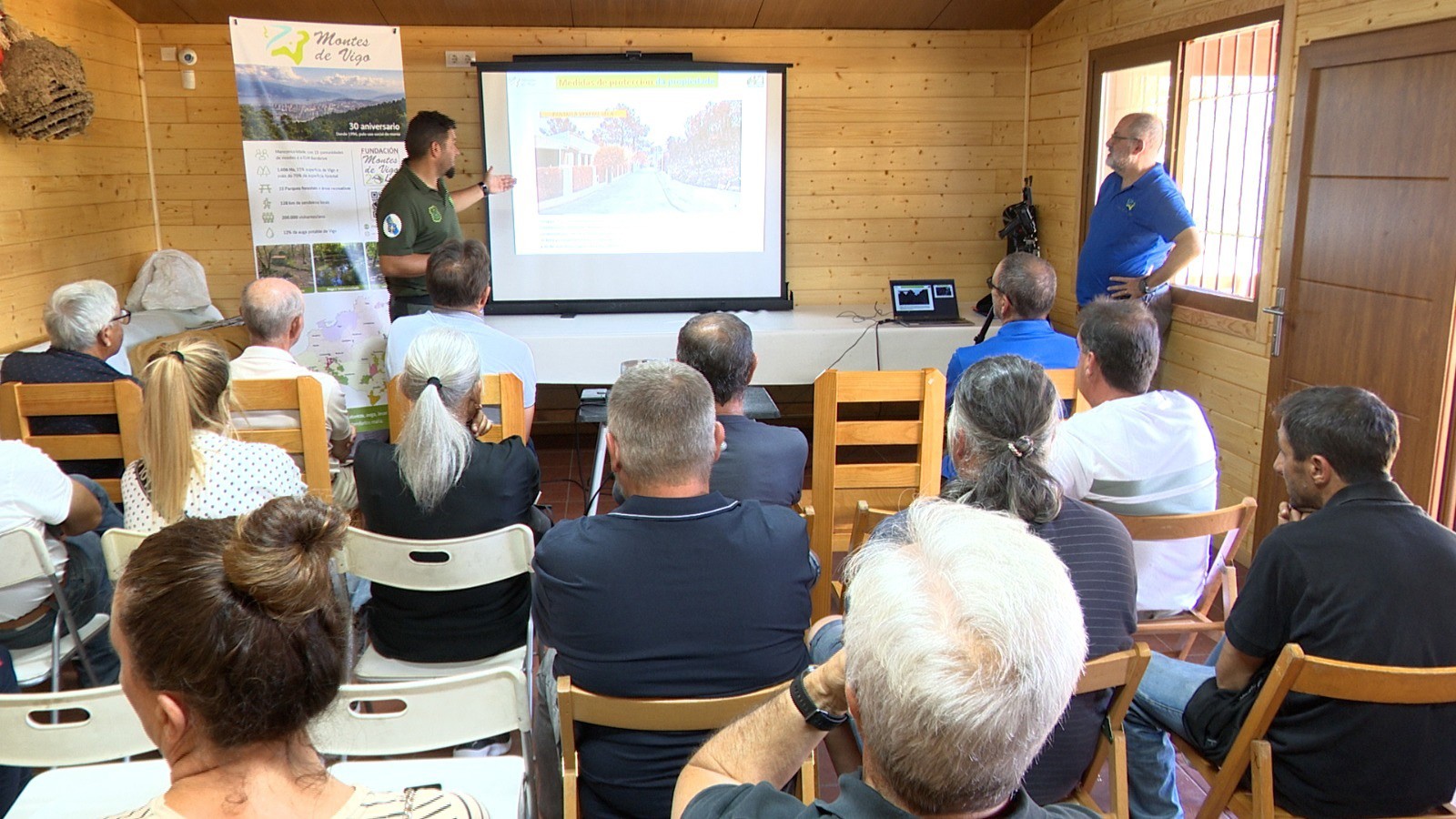 Charlas para actuar frente a incendios: “Hai miles de vivendas en perigo e temos que facer algo”