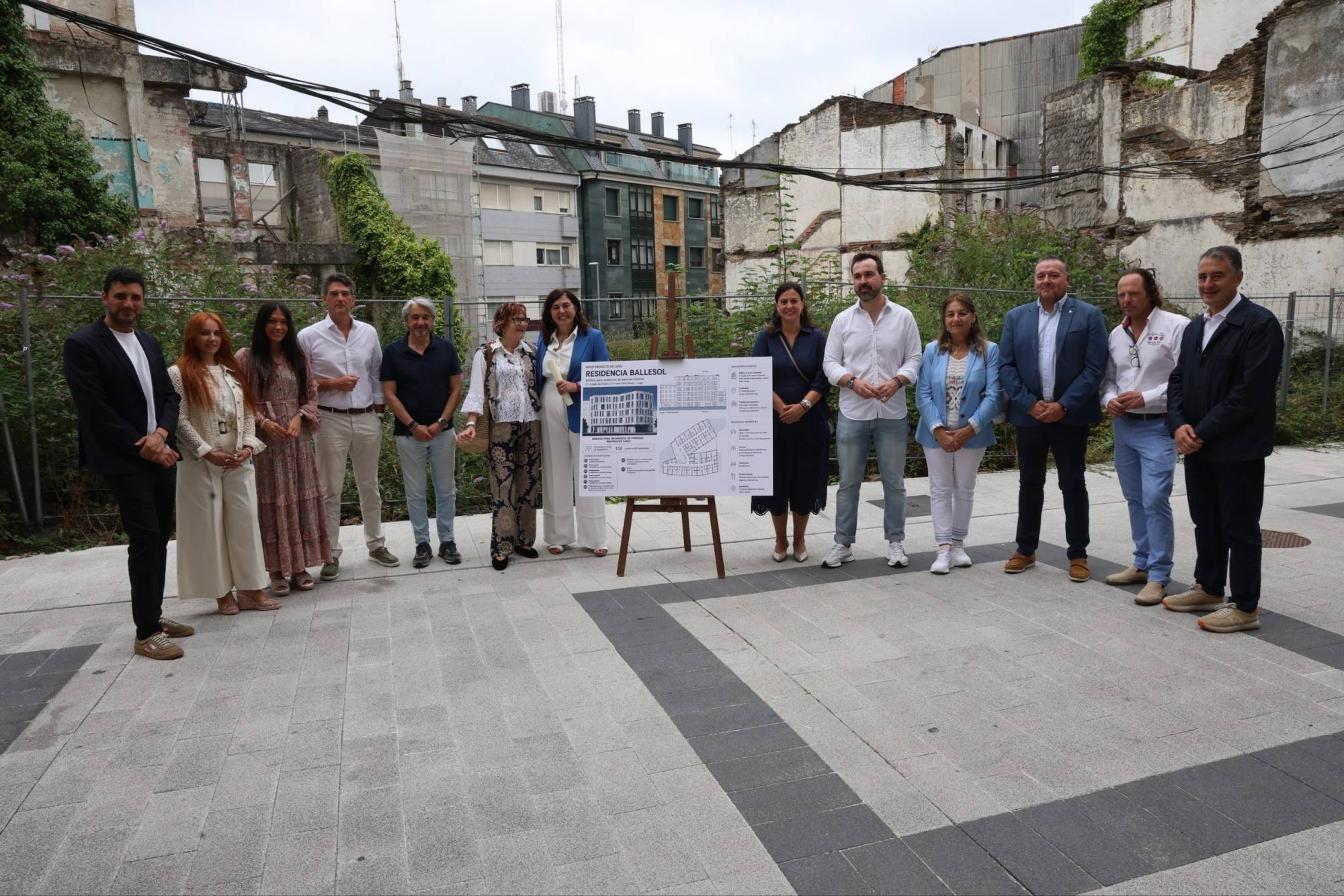 Lugo da luz verde a unha nova residencia privada mentres o PSOE cuestiona o enfoque do Goberno local