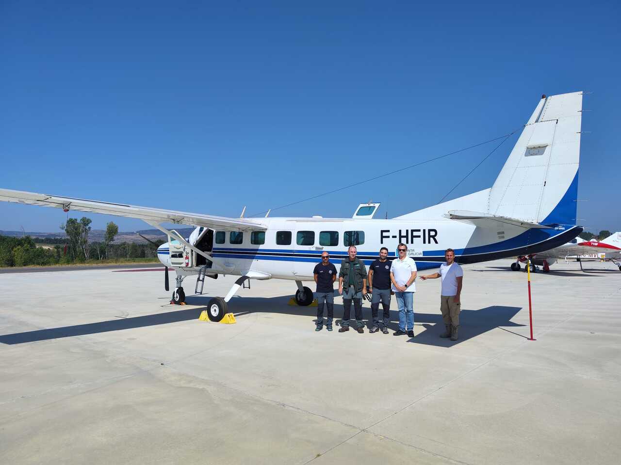 Medio Rural despliega en Verín un avión de vigilancia y suma 23 medios aéreos propios | NOTICIAS VERÍN