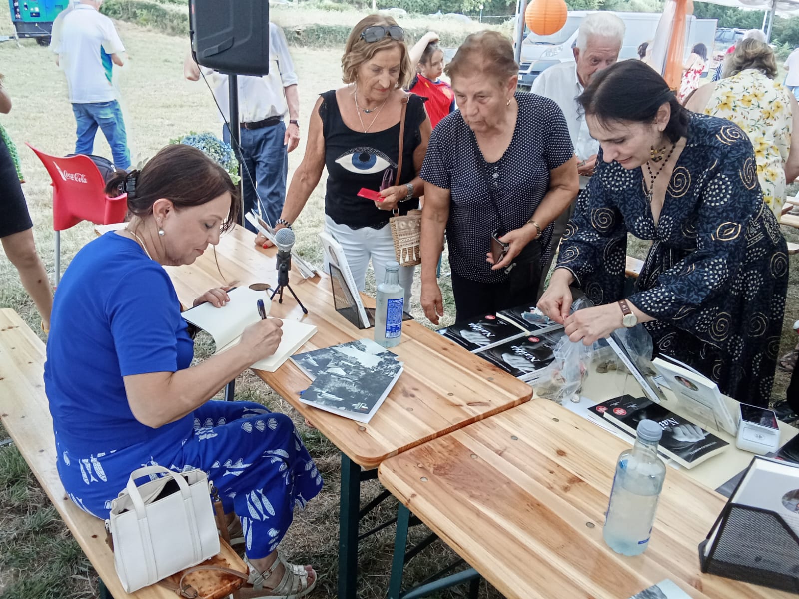 Loli Rodríguez presenta en Torbeo a súa última novela, Nailía