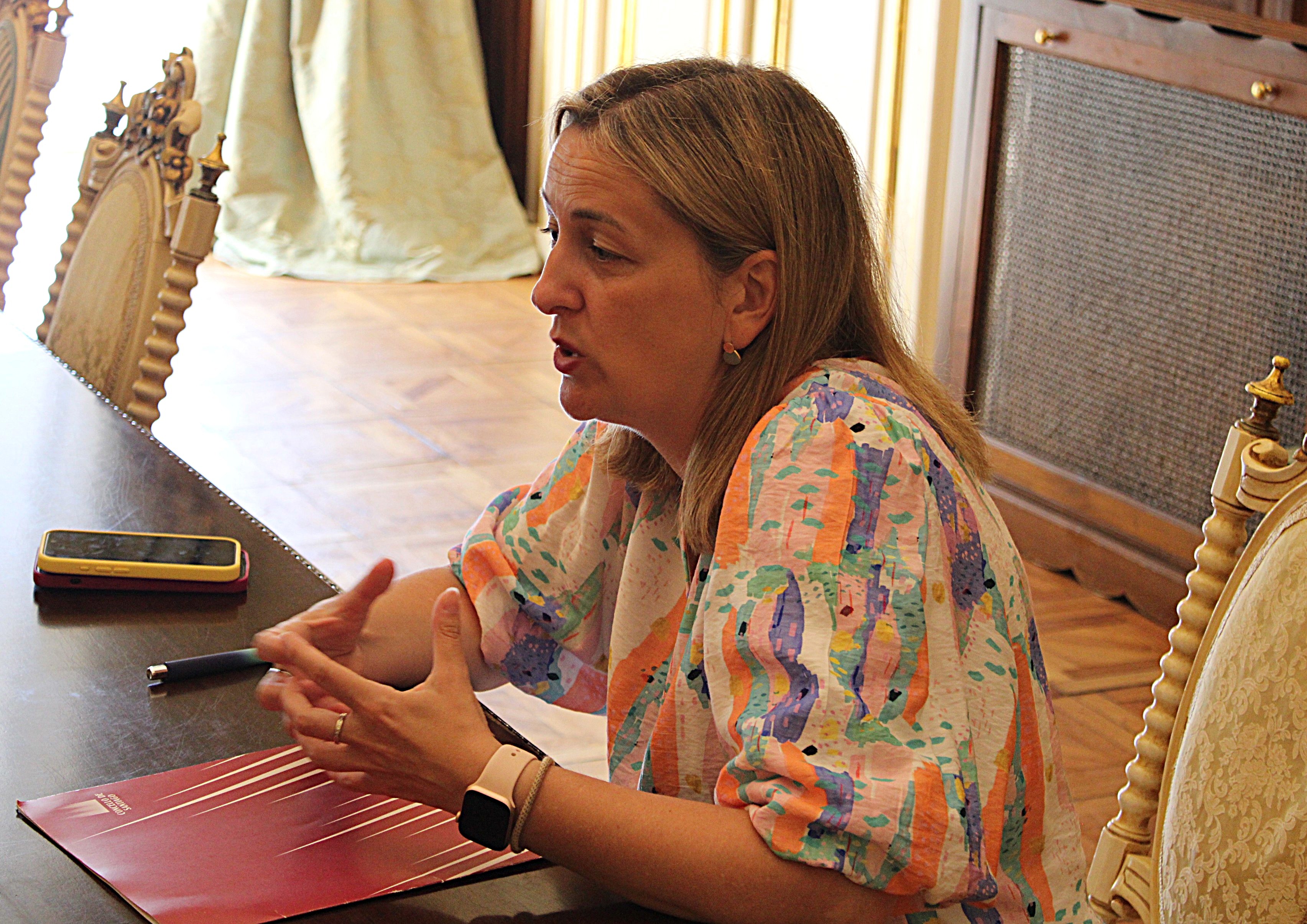 Miriam Louzao: "Levo tres anos recibindo burlas do PP polas iniciativas de concienciación para coidar o patrimonio da cidade"