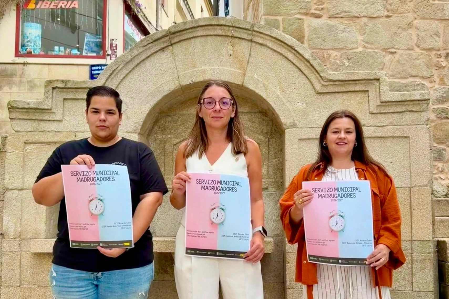 O Concello de Muros consolida o servizo gratuíto de Madrugadores, que comeza o curso con 62 nenos e nenas