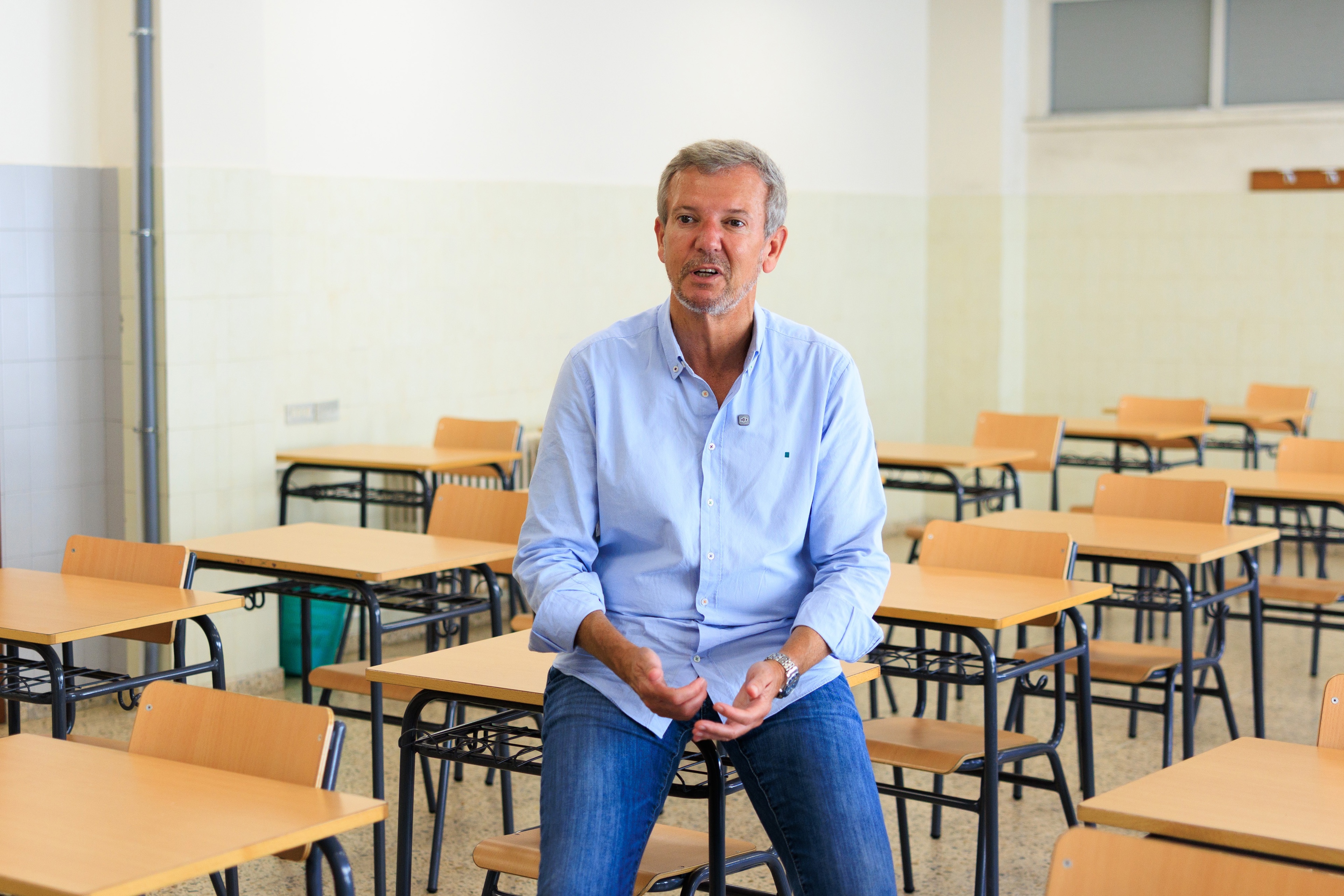Rueda afronta o curso con folgas na concertada mentres resalta a gratuidade nas escolas infantís