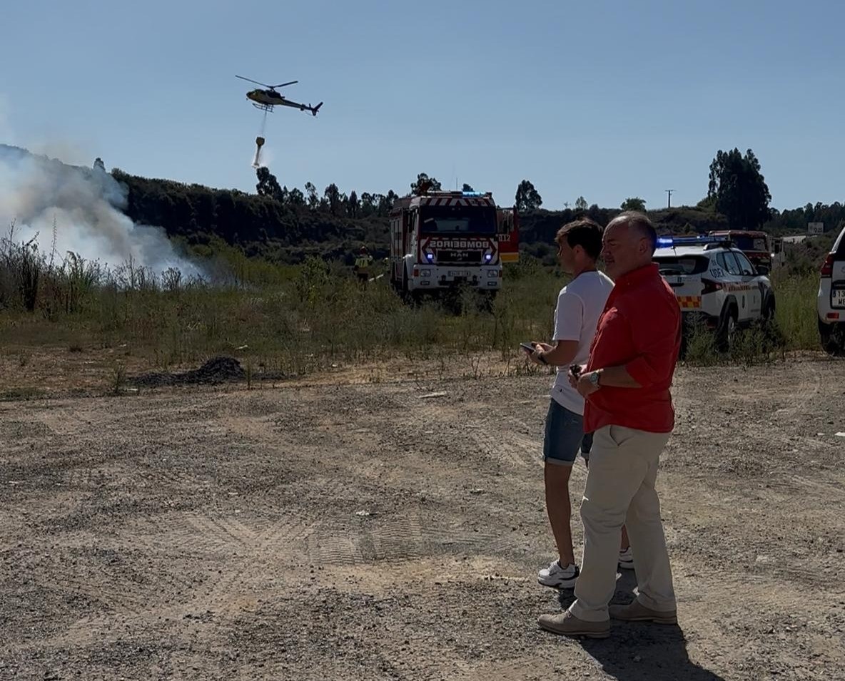 Incendio forestal no monte Costa, Culleredo