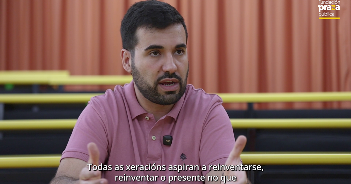 "A mocidade ten unha visión deformada do franquismo e diso somos culpables hoxe, en democracia"