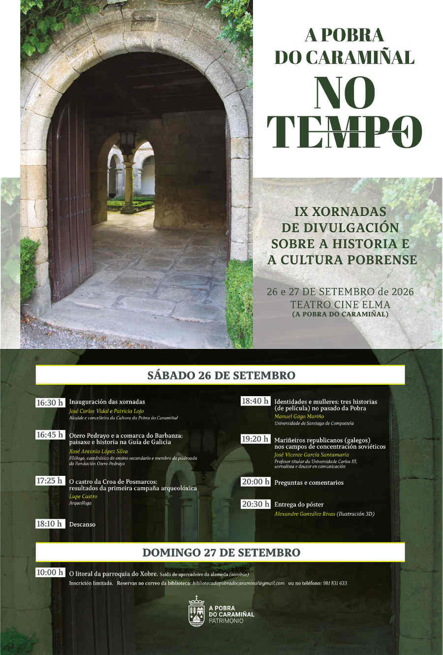 Chega unha nova edición das xornadas “A Pobra no Tempo”