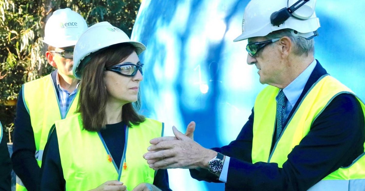 A Xunta pon Ence como exemplo de aforro de auga e aposta por colaborar "a prol da sustentabilidade do monte"