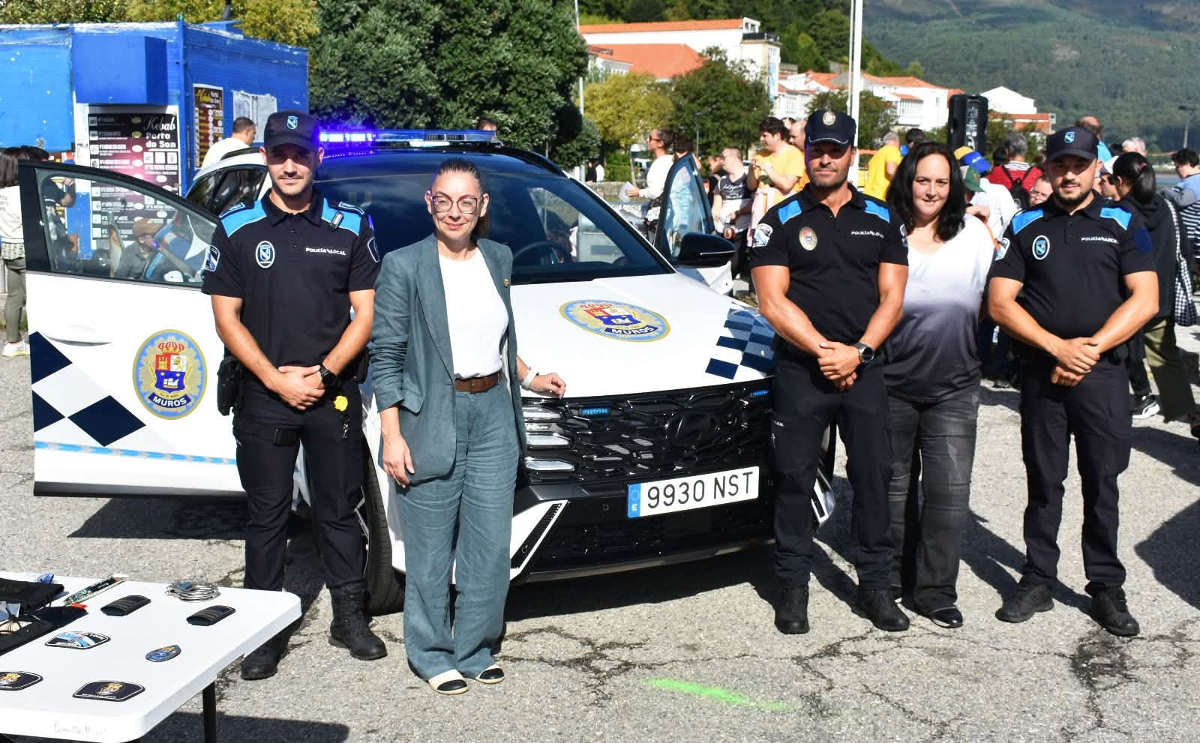 A Policía Local de Muros estrea novo vehículo