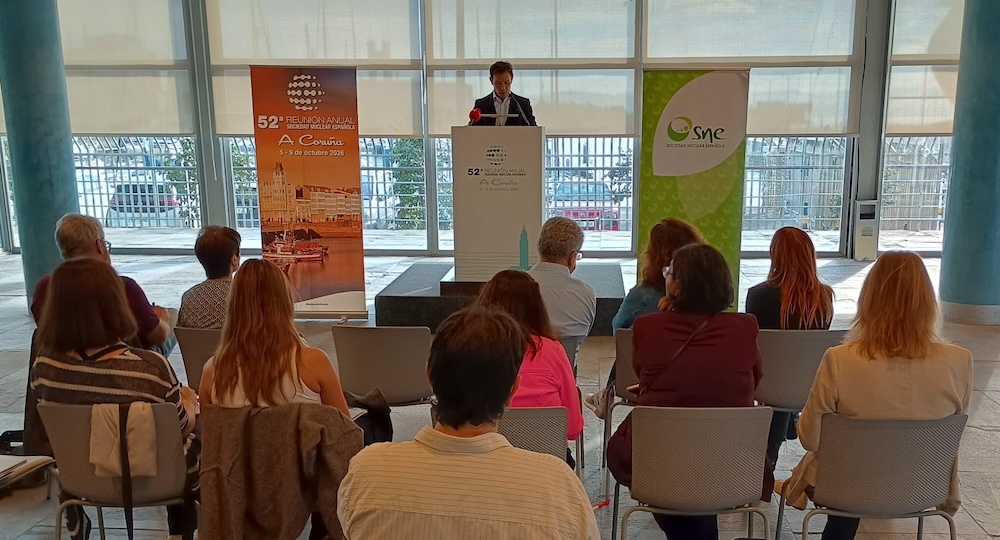 Máis de 700 congresistas participan na Coruña na Reunión Anual da Sociedade Nuclear Española
