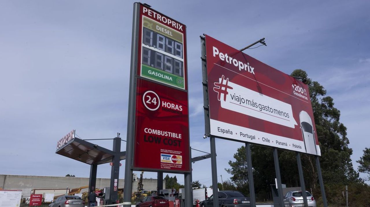 Desconto escaso no prezo do di&eacute;sel, e algo maior na gasolina, na Costa da Morte