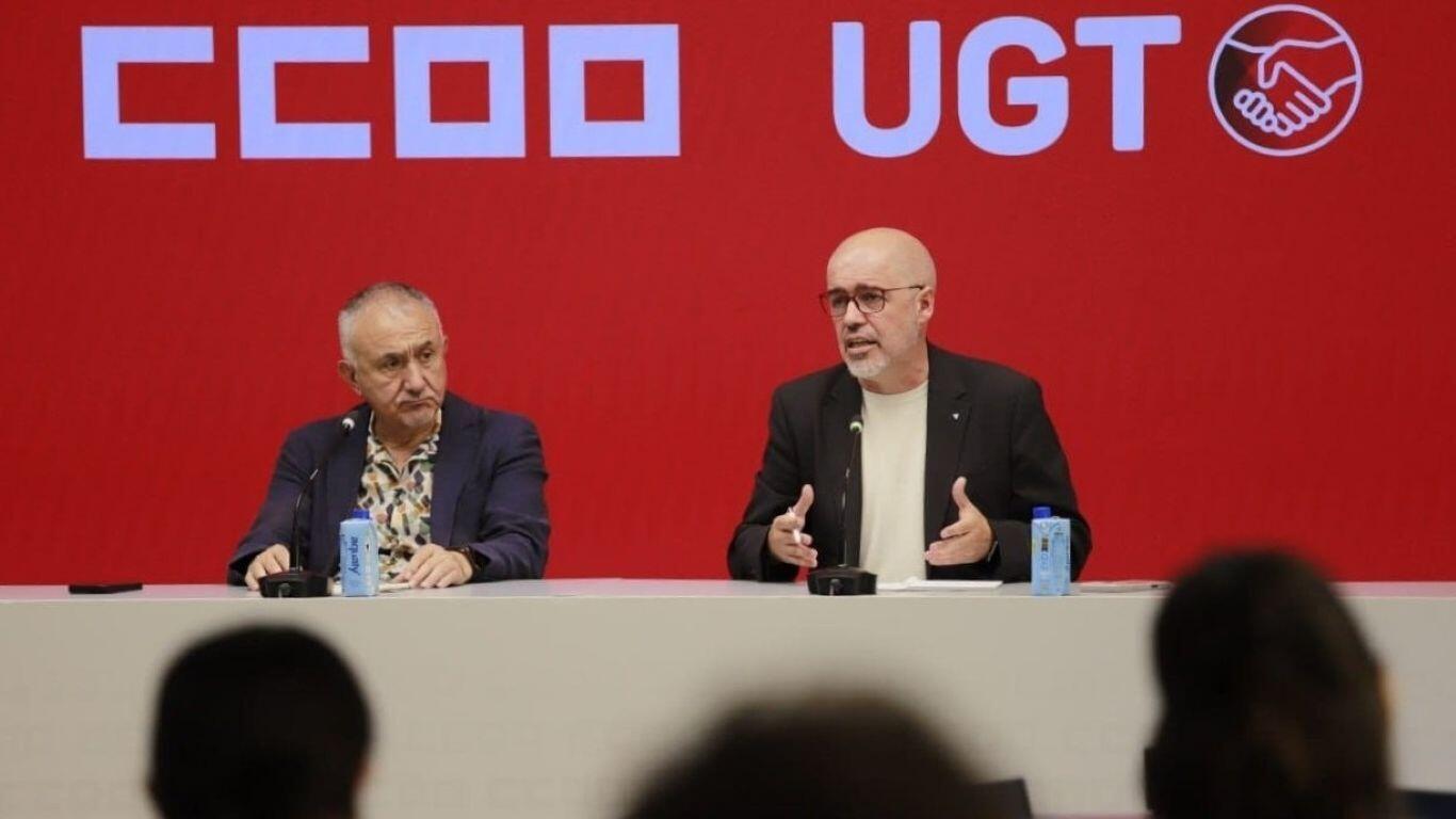 CCOO e UXT anuncian unha folga xeral de 24 horas polo "dereito á vivenda" e uns "salarios dignos"
