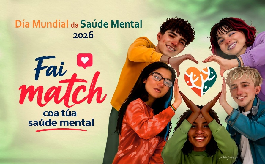 A Creba preparou unha chea de actividades para celebrar o Día Mundial da Saúde Mental, en Ribeira e máis en Noia