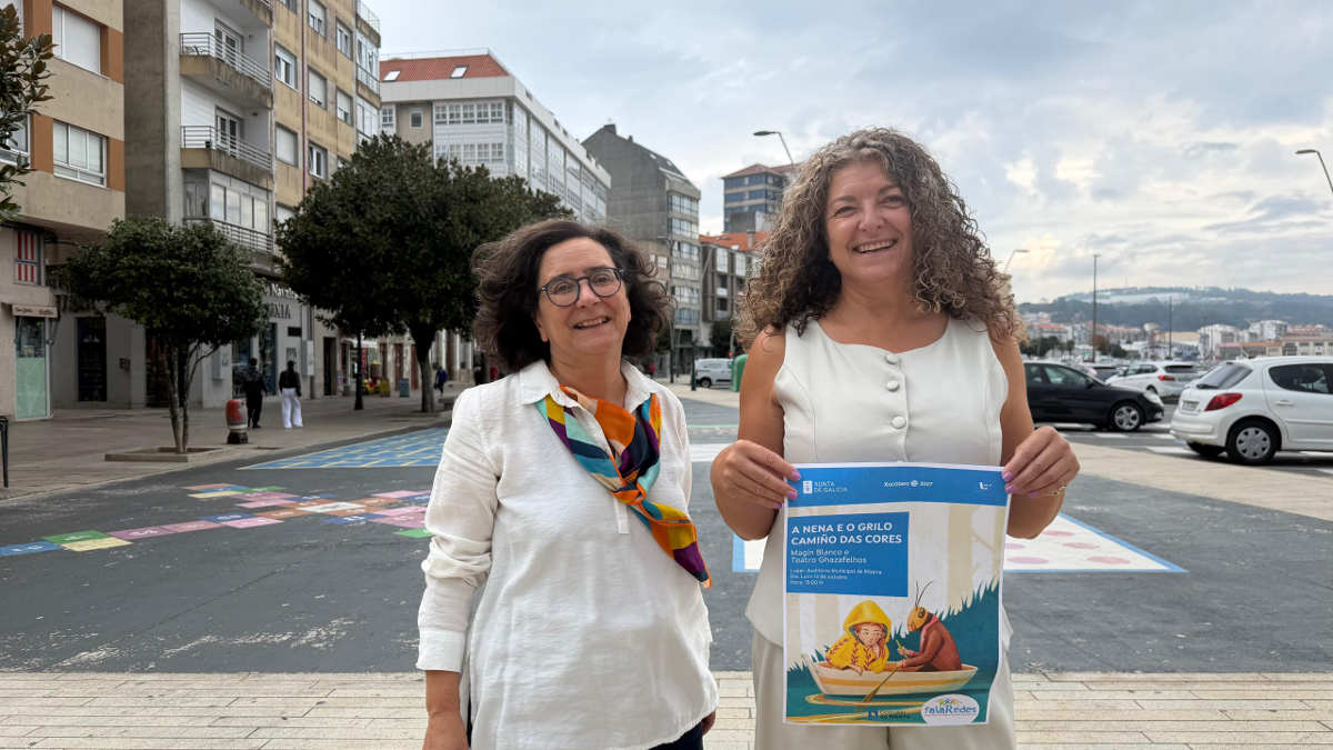 A función A nena e o grilo camiño das cores recala en Ribeira o 12 de outubro
