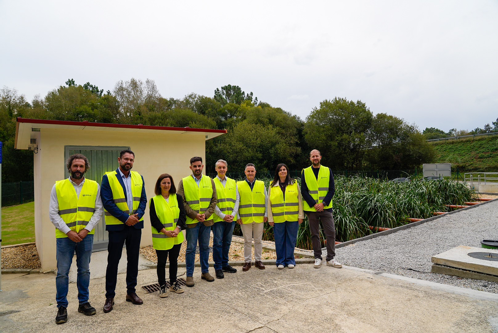 Betanzos inaugura unha zona húmida que reforza a depuración para protexer a auga de Cecebre