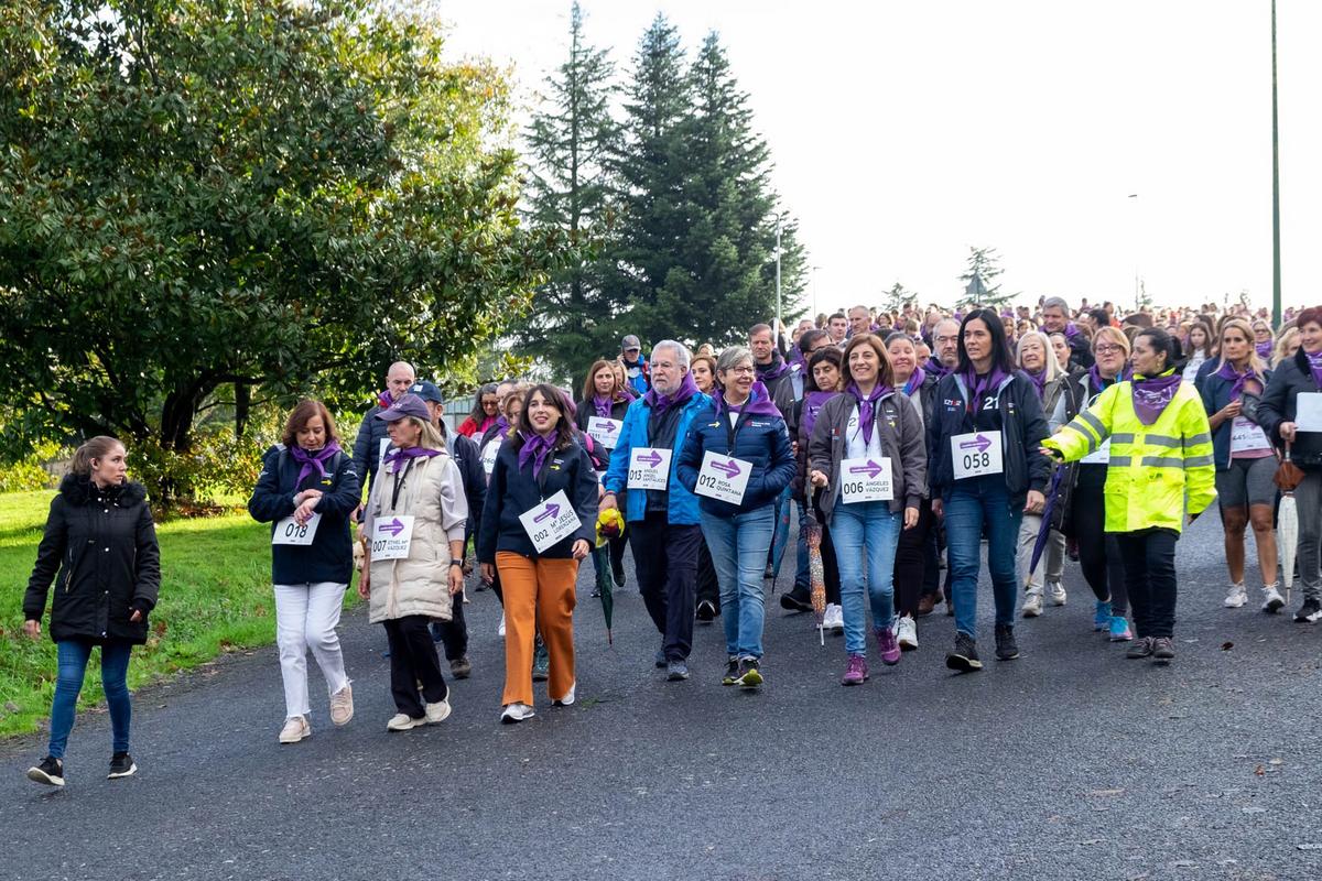 Máis de 5.000 inscritos na ruta 'Camiño ao Respecto' que volve este domingo a Santiago como colofón ao 25N