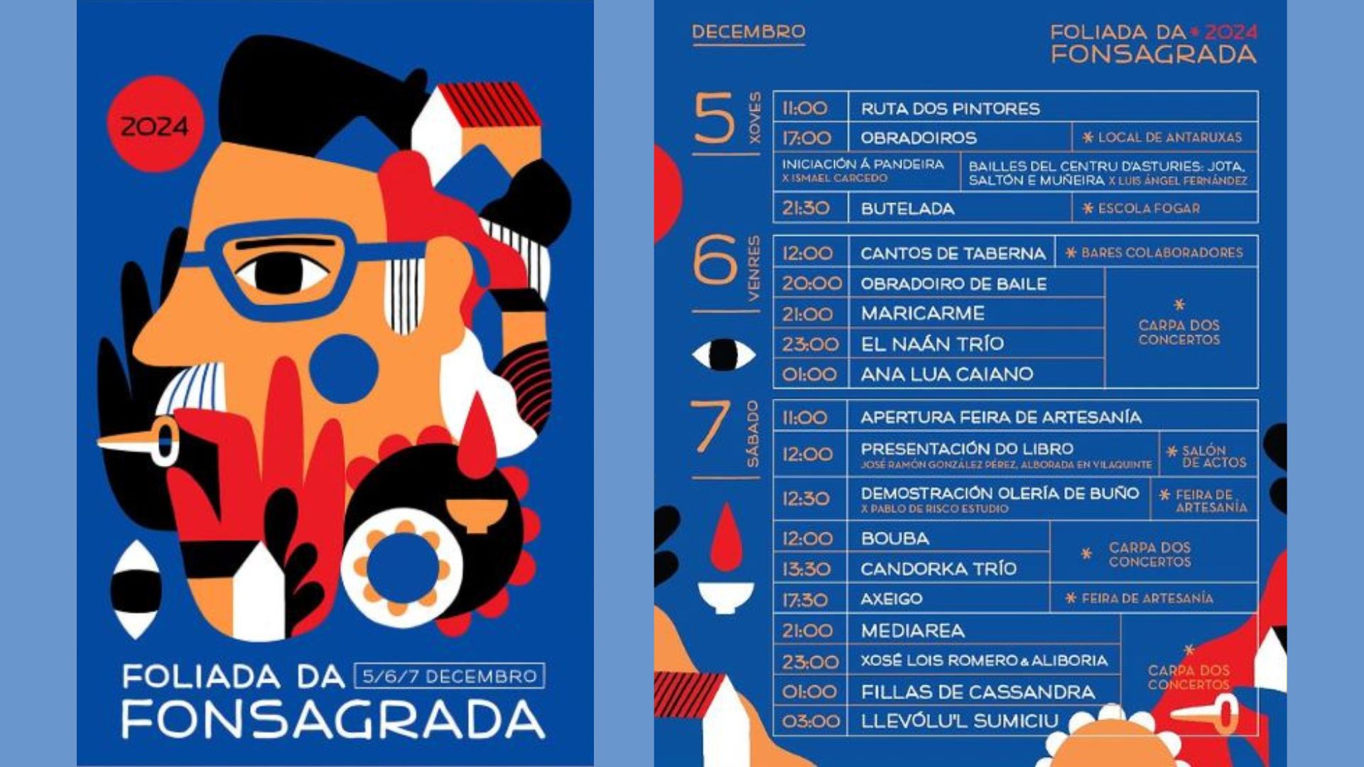 A novena Foliada da Fonsagrada afía as ferreñas para tres días de obradoiros, foliadas e feiras
