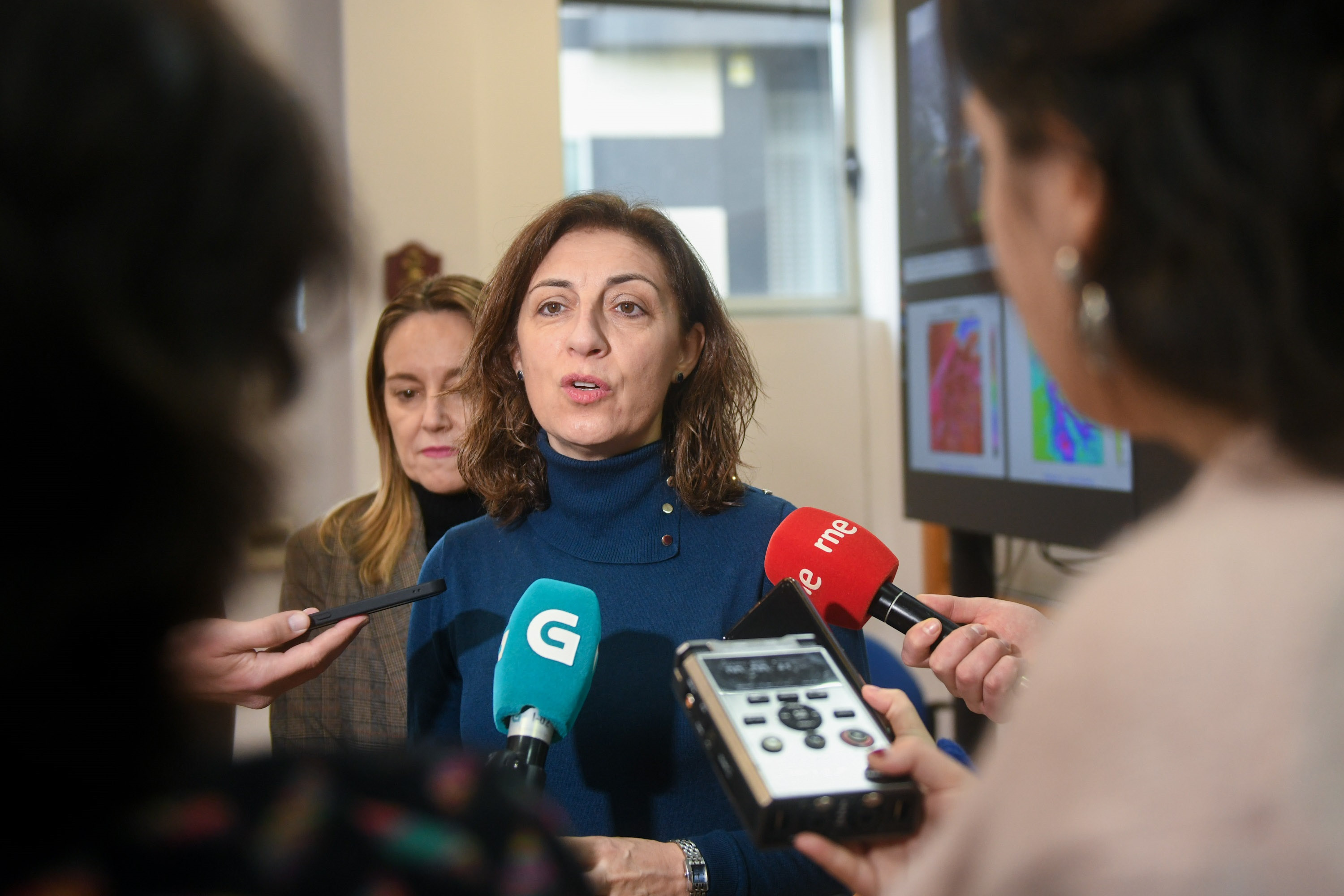 Ángeles Vázquez sobre a DIA favorable a Altri: "minuciosa, exixente e apoiada por gran cantidade de técnicos"