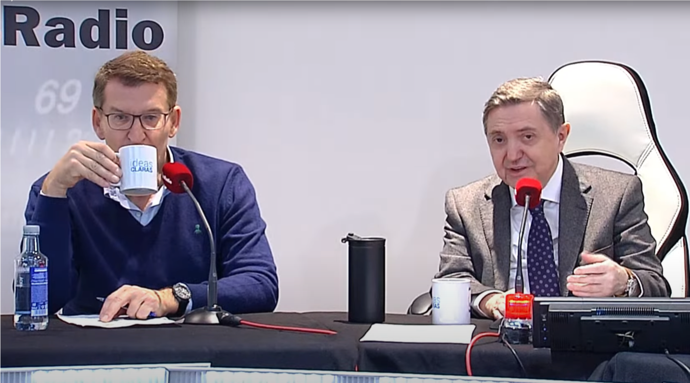 Feijóo e Rueda pagaron outros 250.000 euros da Xunta a medios da ultradereita madrileña