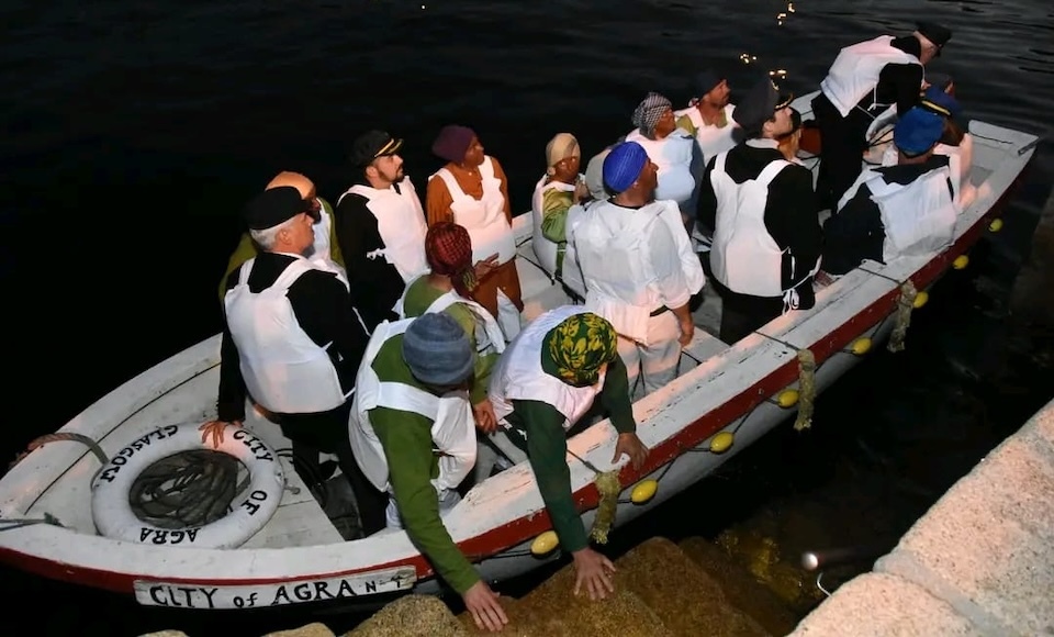 Camelle prepara a emocionante Arribada dos Náufragos do City of Agra