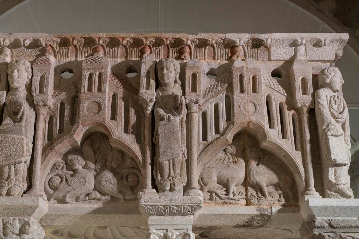 Un ‘organum’ de pedra e luz: O coro perdido do Mestre Mateo revive grazas á tecnoloxía dixital