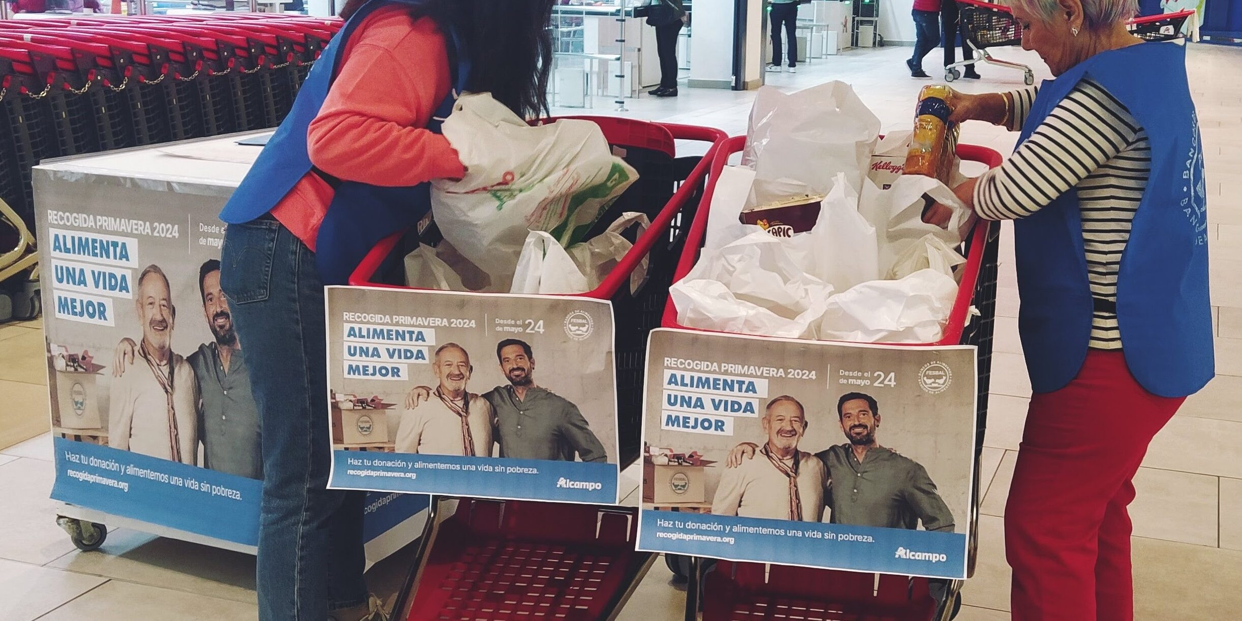 O Corte Inglés impulsa a solidariedade nos seus centros gallecos coa Recolleita Primavera 2025