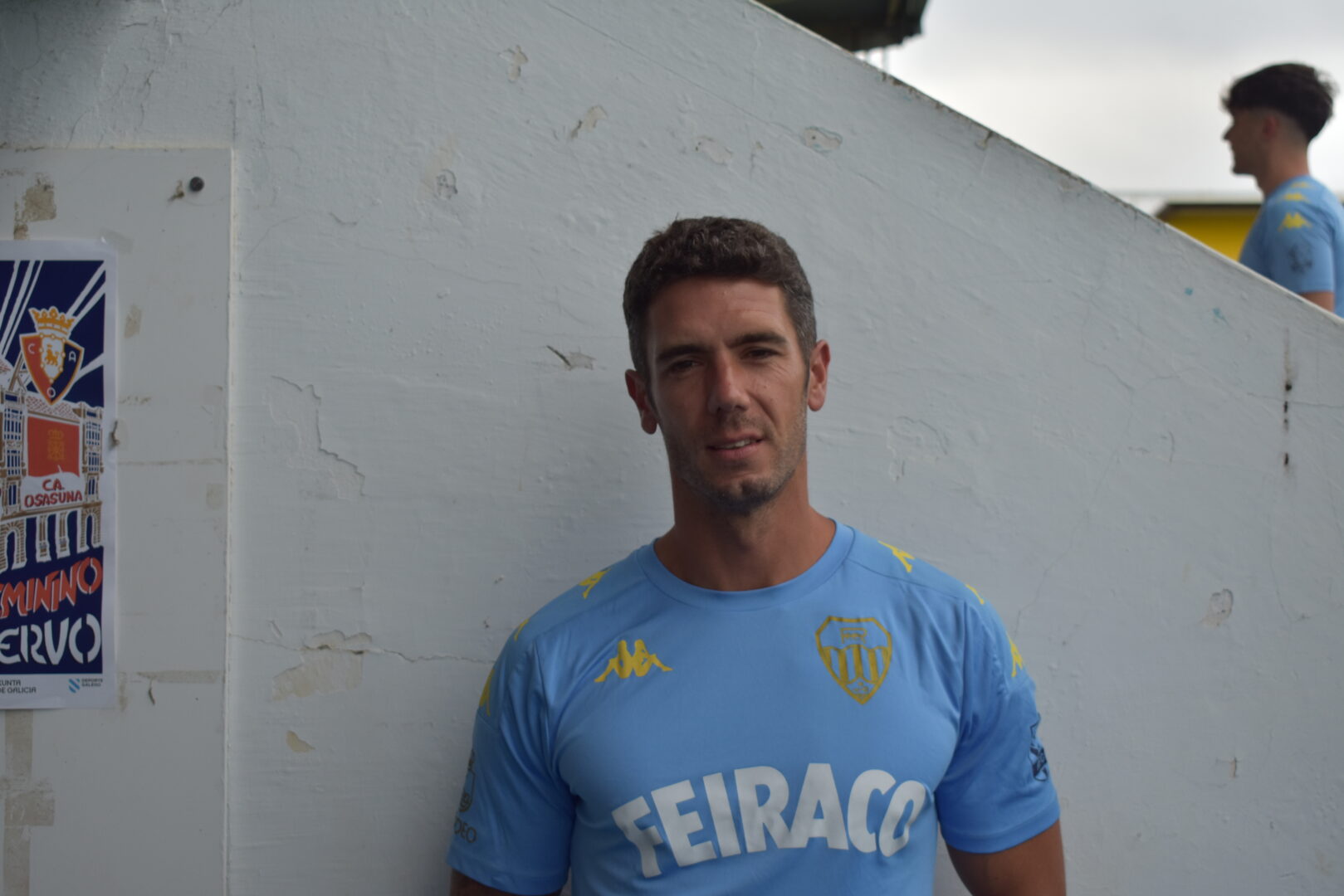 Santi (Ribadeo FC): «Seguía con gañas de xogar, non me sentía ex futbolista»