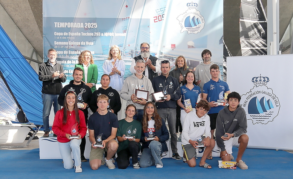 Pablo Cabello y Óscar Romero se coronan campeones absolutos de la Copa de España de Vaurien
