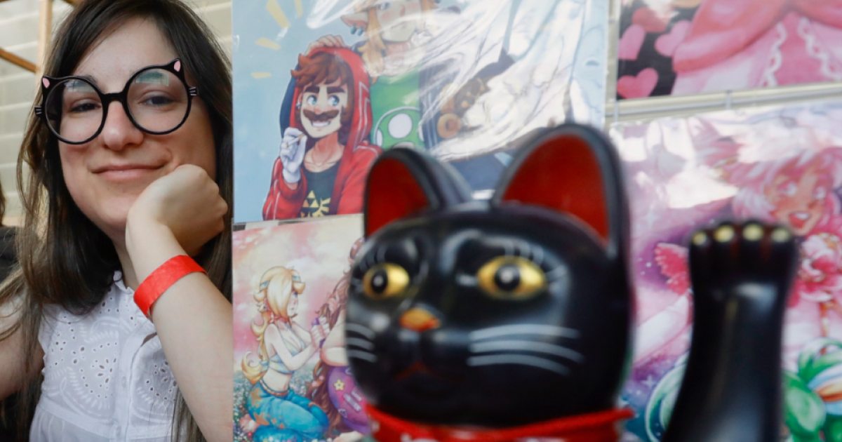 A Lérez Up medra  con máis xogos, moda 'lolita' e ata vodas frikis en Pontevedra