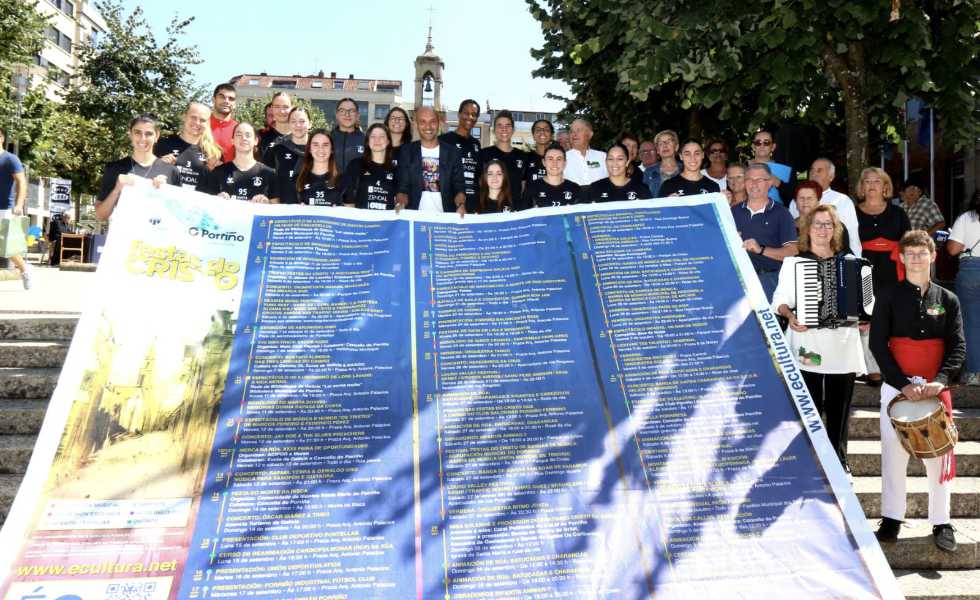 Las jugadoras del Balonmán Porriño serán las pregoneras de las Fiestas del Cristo 2025