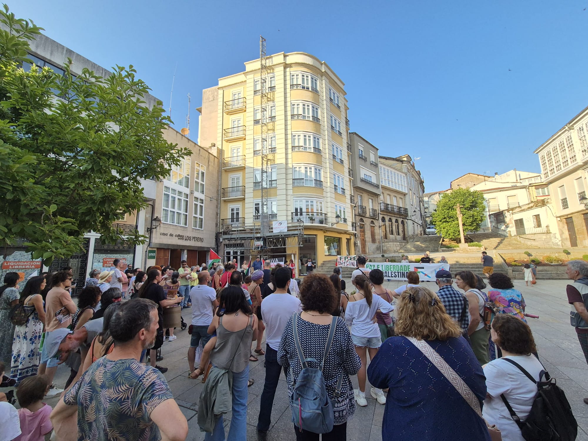 O BNG de Monforte pídelle a Tomé que non participe nos actos de La Vuelta con representación dun “estado xenocida”