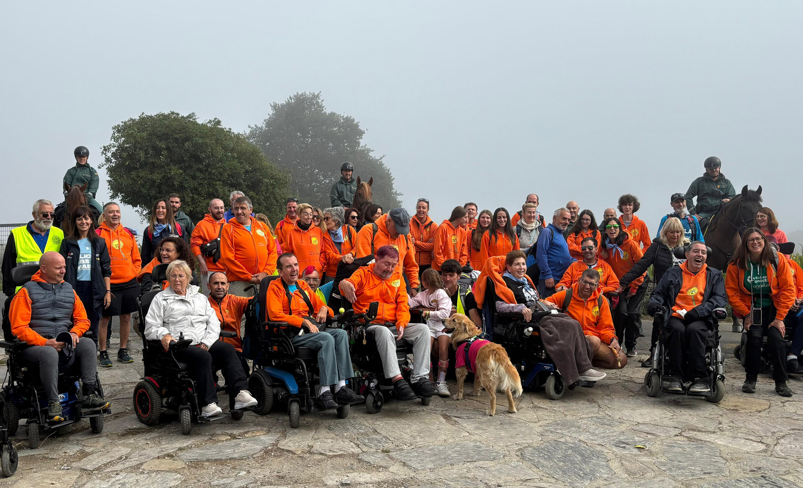 Visibilizando a ELA no Camiño de Santiago
