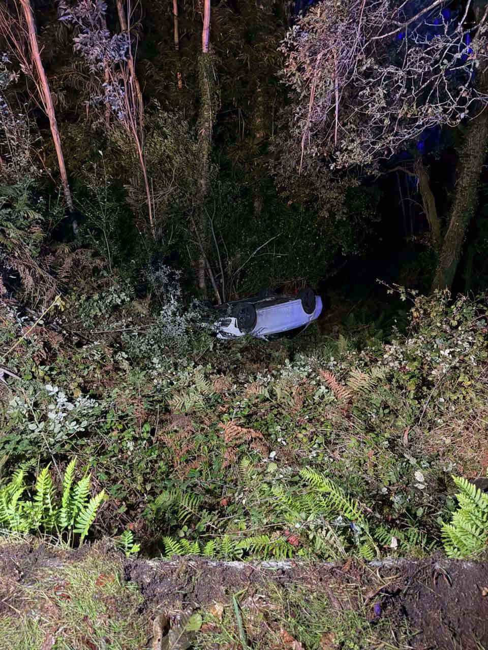 Accidente con feridos en Outes na DP-6202