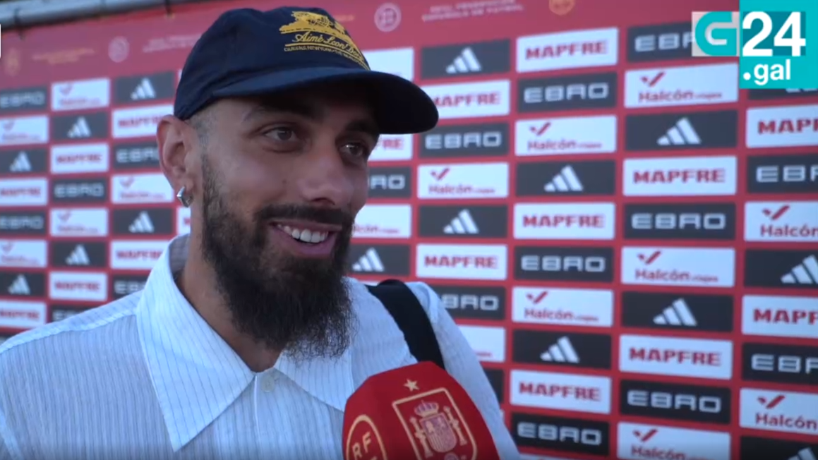 Borja Iglesias lémbrase do Celta na súa chegada ás Rozas