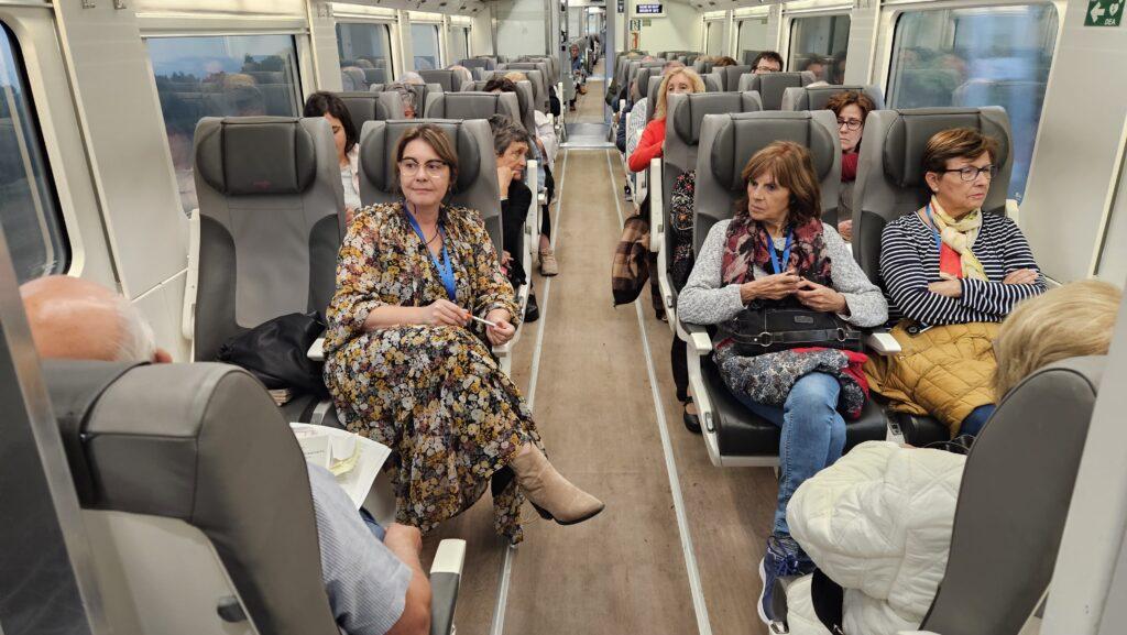 Unha conferencia a bordo dun tren lembra a relación de Florencio D. Gurriarán e Castelao