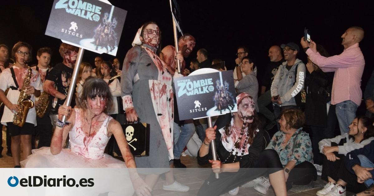 Si te gusta el cine de terror y disfrazarte de zombi no puedes perderte esta cita por las calles de Sitges