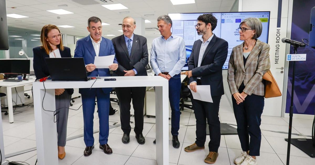 De Vigo a Santiago: Galicia estrea a liña de comunicación cuántica máis longa do Estado