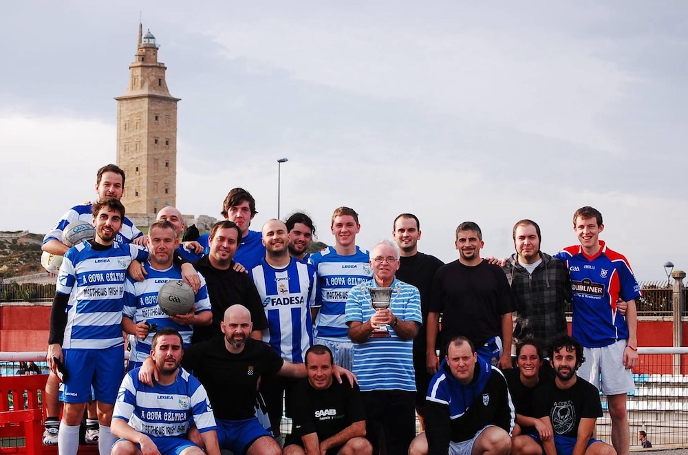 O pioneiro club de fútbol gaélico A Coruña Fillos de Breogán inicia os festexos do seu XV aniversario