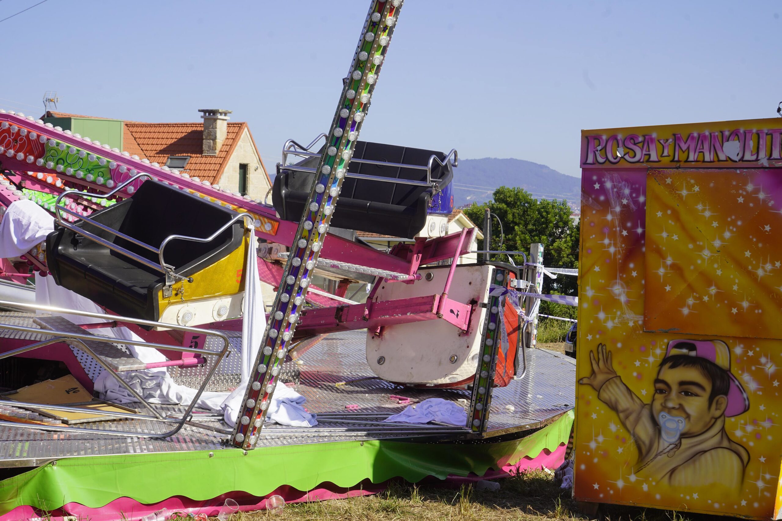 O Xulgado critica a falta dun plan de inspeccións de atracións do concello de Vigo tras o accidente do ‘Saltamontes’