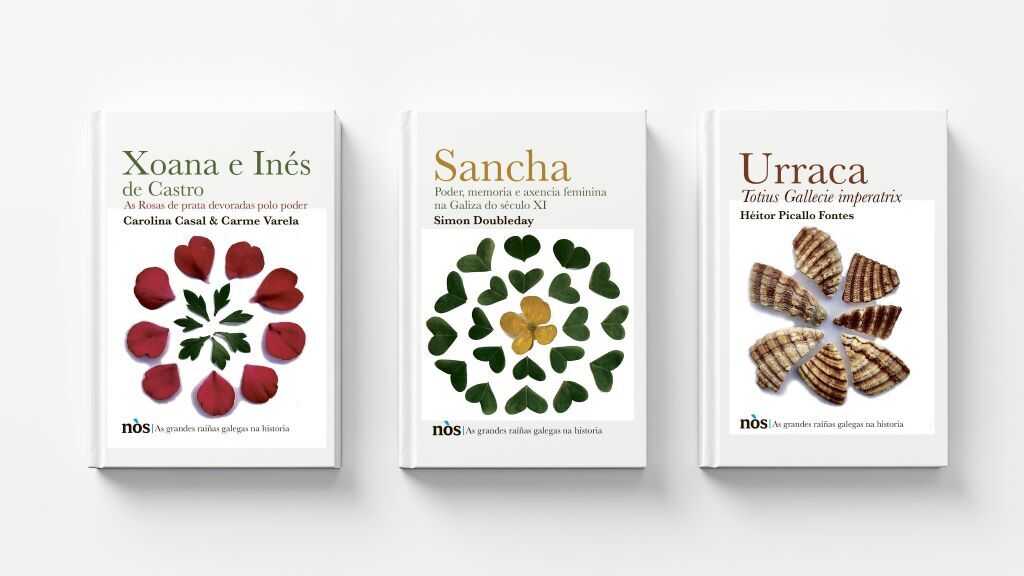 'Nós Diario' obsequia tres libros sobre as raíñas galegas que  a historiografía oficial ocultou