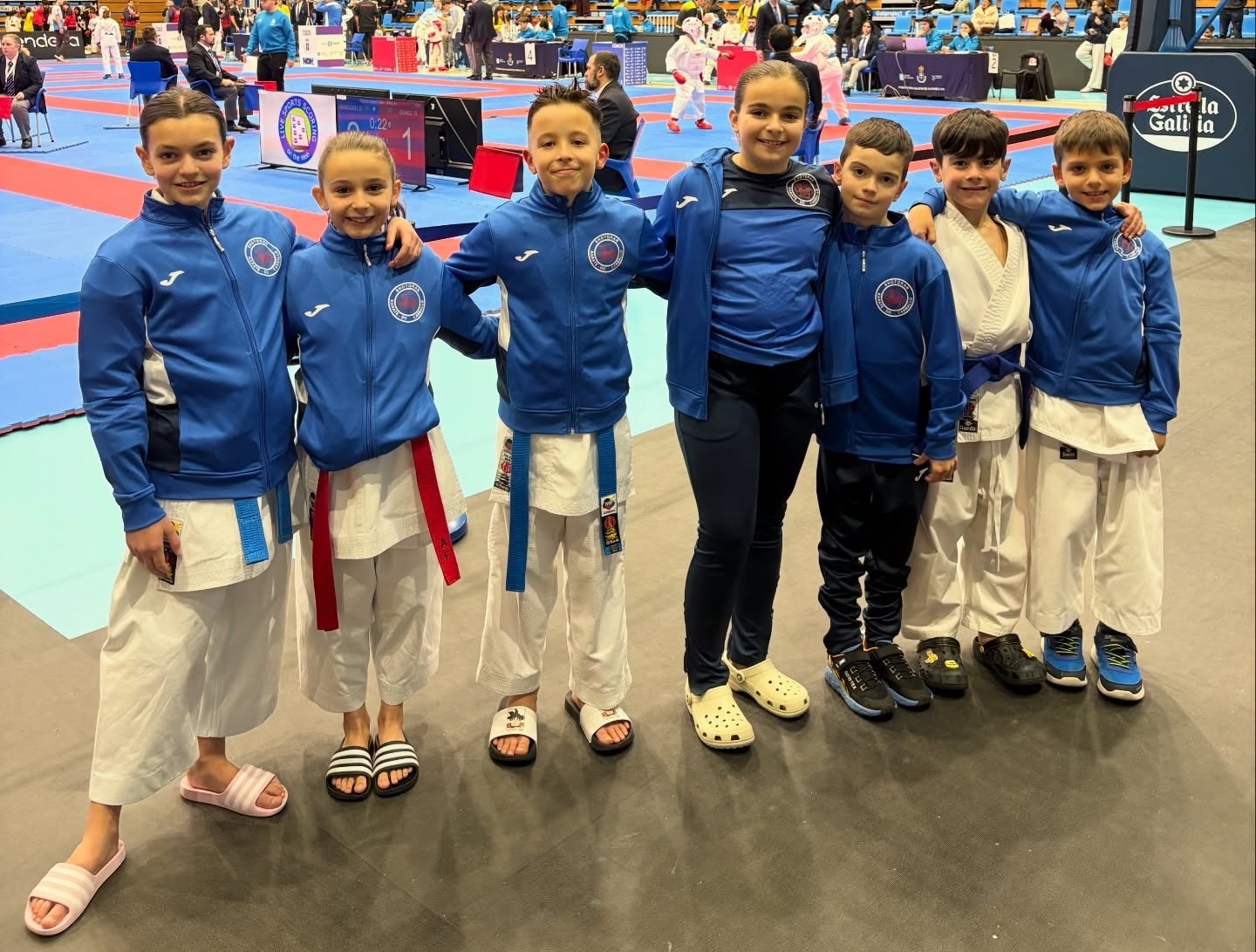 O Karate-Do Carballo remata a primeira xornada da Liga Galega nunha meritoria 4ª posición